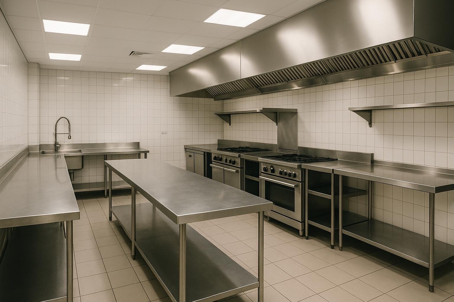 A clean Dallas commercial kitchen kept roach-free